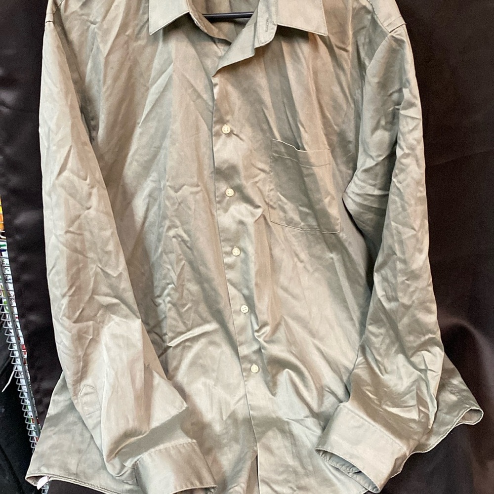 Arrow classic fit button down dress shirt